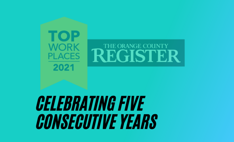 Smart Circle's awarded as a Top Work Place by the Orange County Register for five consecutive years.